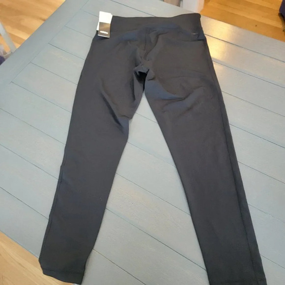 Adidas Women's Black Fab Linear Long Workout Tights Size Large - Picture 4 of 4